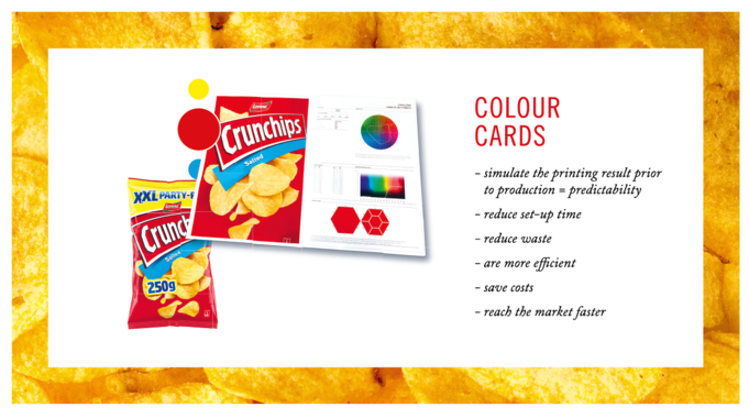 Product image showing Crunchips salted potato chips