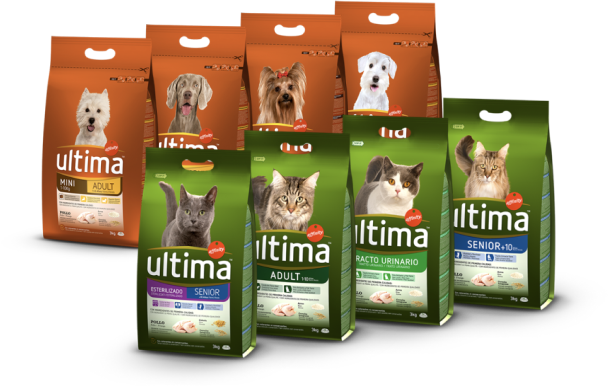 Product range for dogs and cat food